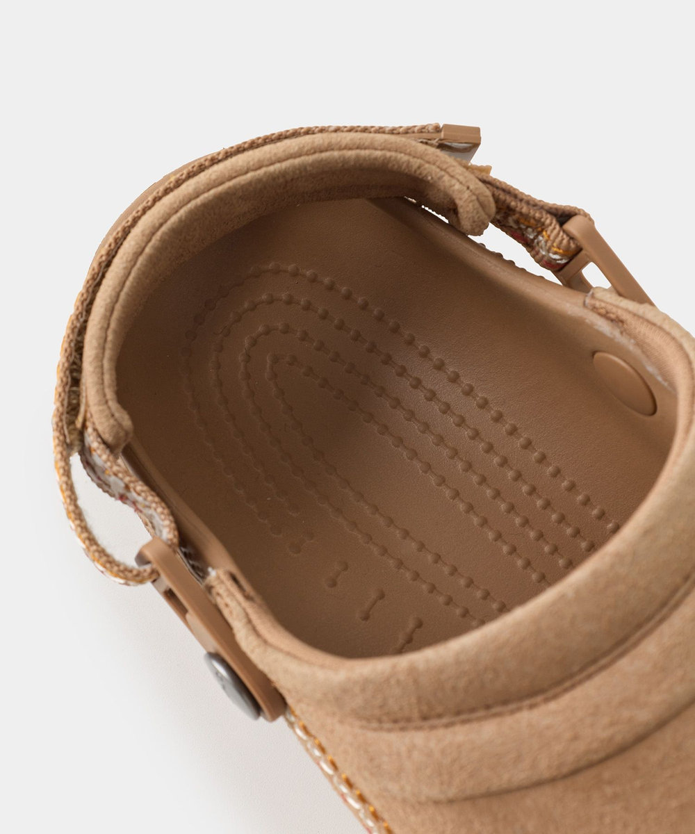UNION STATION CROCS CRAFTEDVEGAN SUEDE STITCH ベージュ