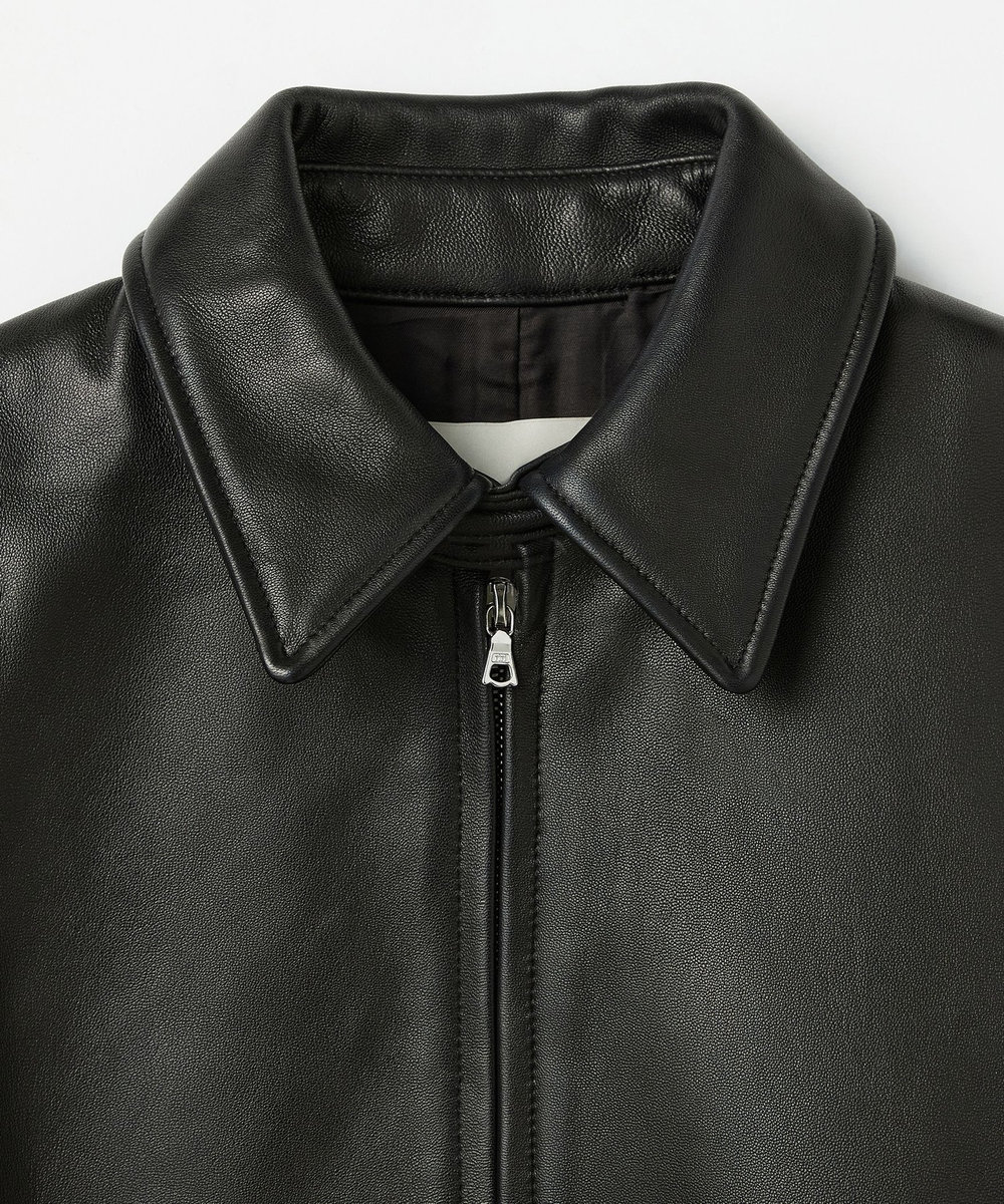 DÉPAREILLÉ LAMB LEATHER BLOUSON / ラムレザーブルゾン ブラック
