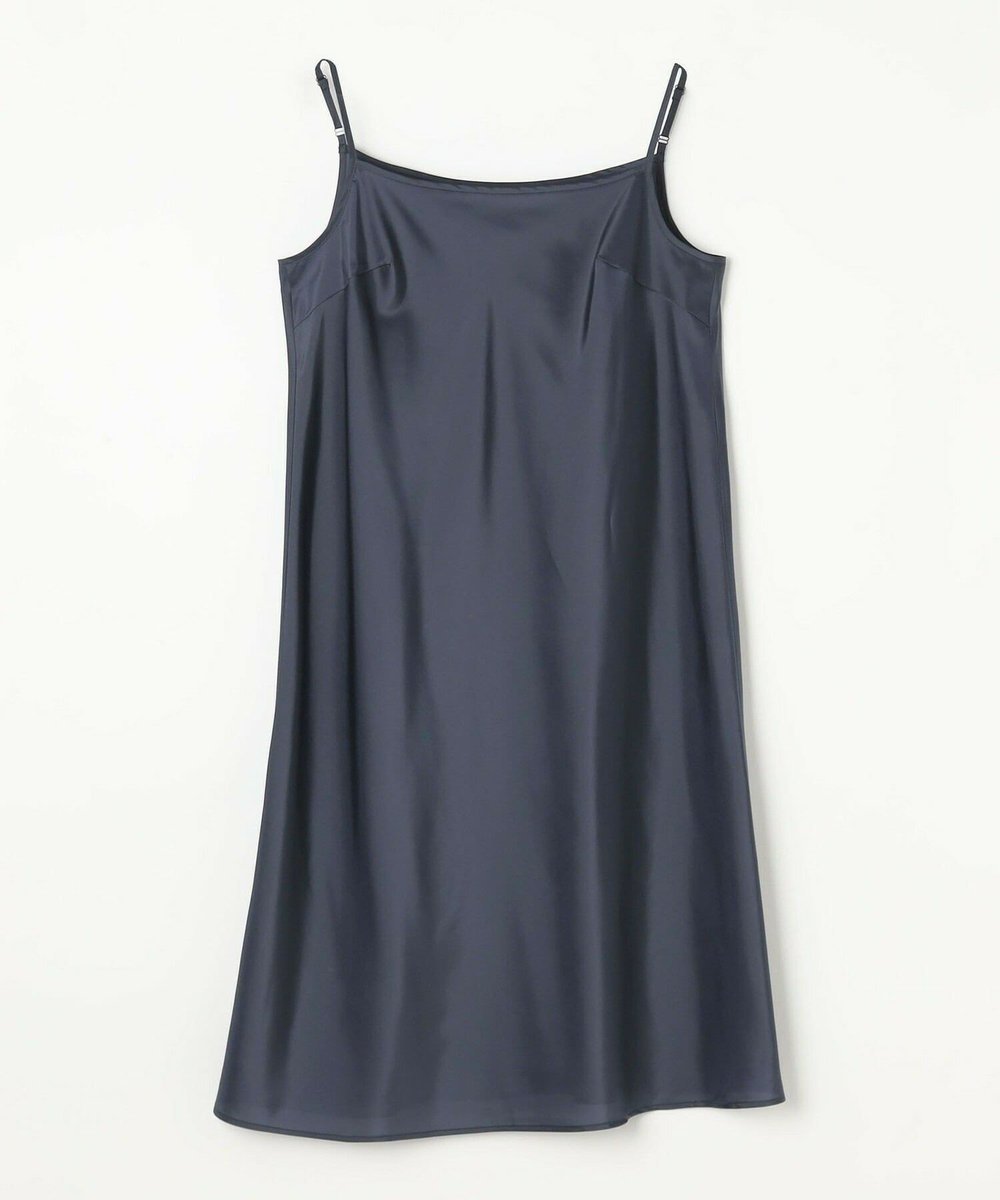 L'EQUIPE COUTURIER C/SEオーガンジーワンピース ネイビー