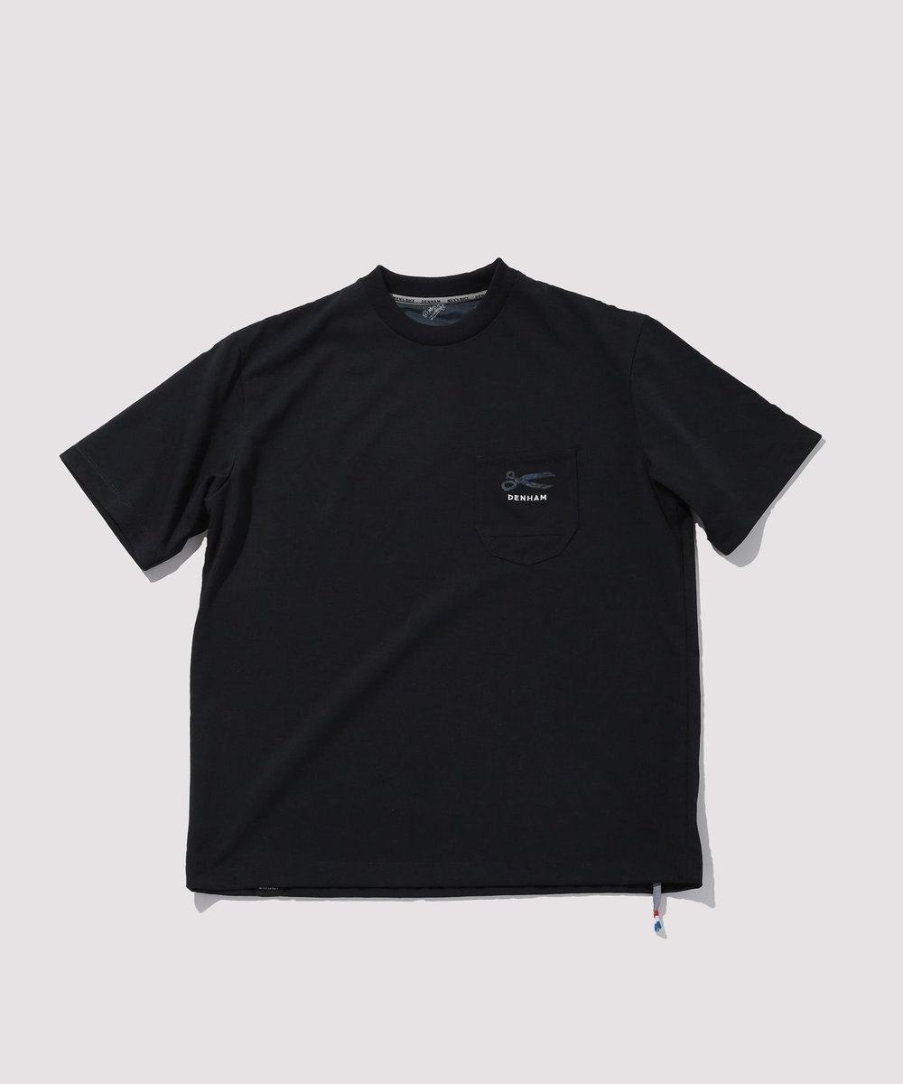 MEN'S BIGI 【DENHAM×MEN'S BIGI】TRYCOOL天竺ポケットT ネイビー