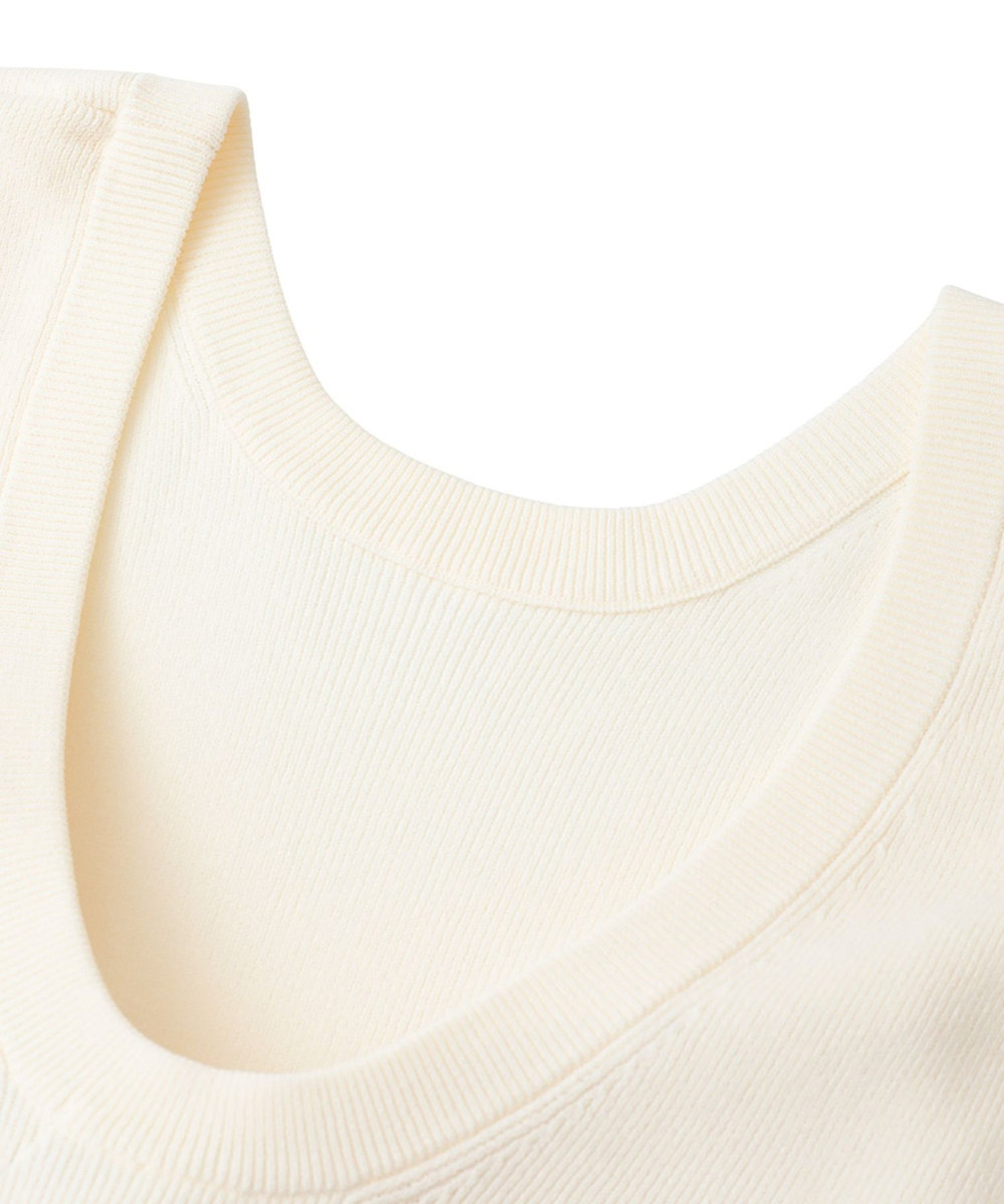 1er Arrondissement ＜NICENICE MOMENT（ナイスナイス モーメント）＞コンパクトTシャツ ホワイト
