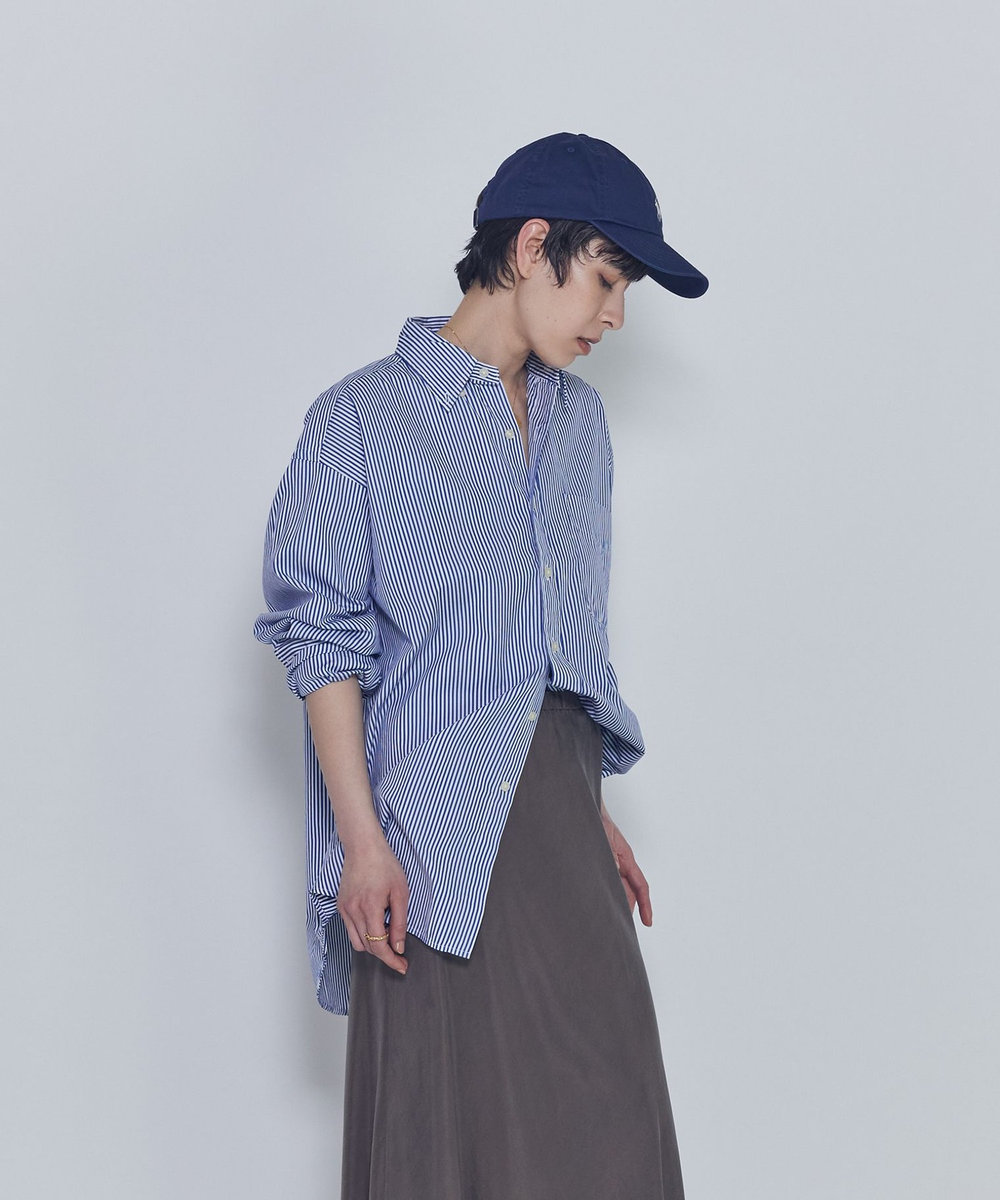 1er Arrondissement ＜POLO RALPH LAUREN（ポロ ラルフ ローレン）＞ビッグフィットボタンダウンシャツ ストライプ