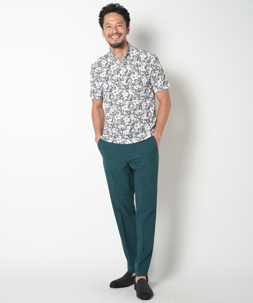 MEN'S BIGI ブッチャーストレッチイージーパンツ グリーン