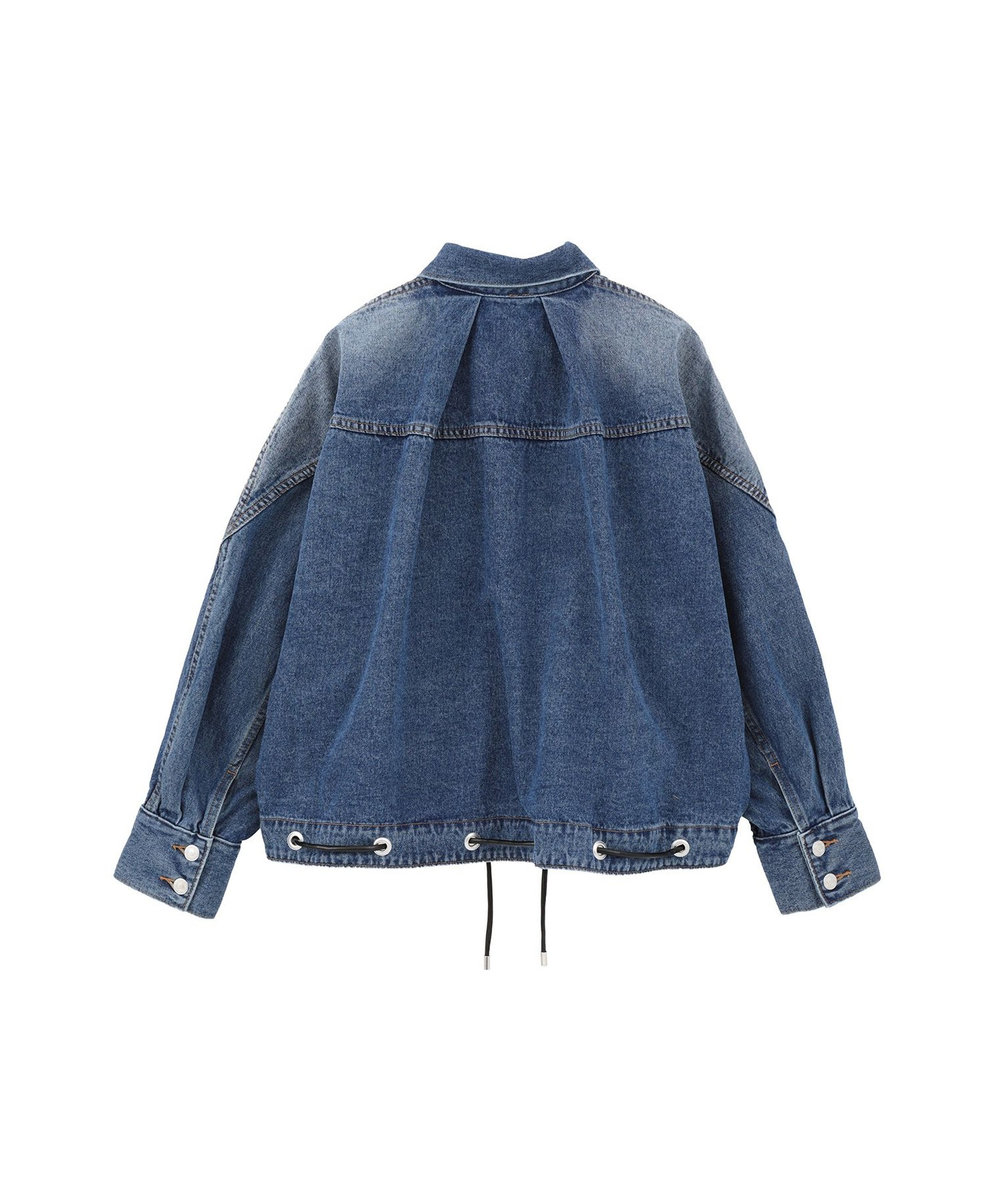 1er Arrondissement ドルマンデニムジャケット インディゴブルー