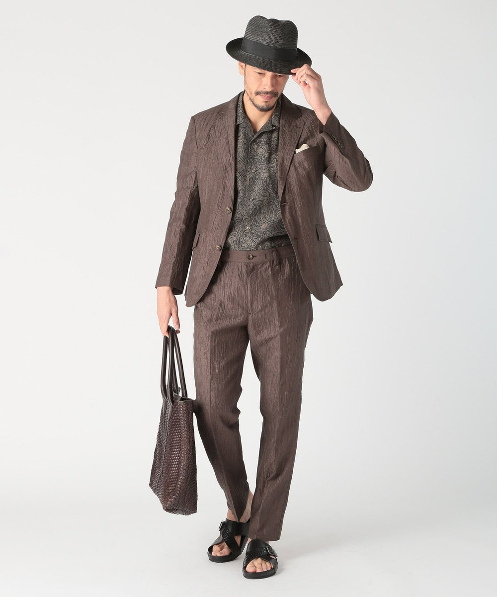MEN'S BIGI PAPER FOLDING HAT ブラック