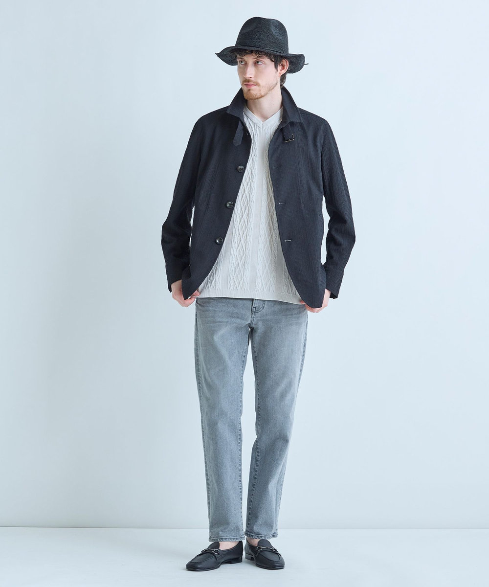 MEN'S BIGI ラフィアサマーハット ブラック