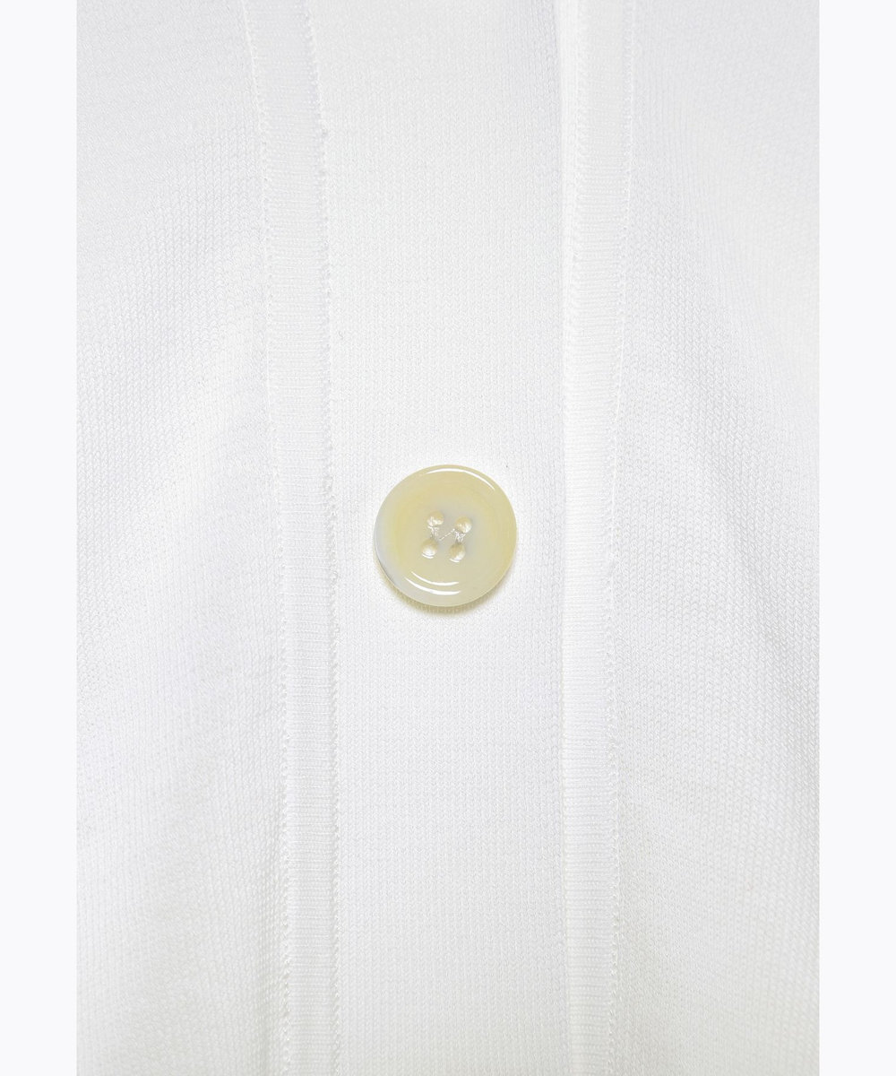 DÉPAREILLÉ COTTON V NECK CARDIGAN / コットンVネックカーディガン ホワイト