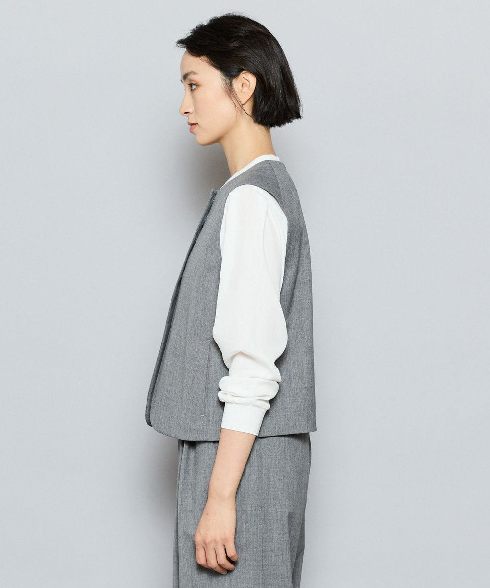 L'EQUIPE T/Wツイルストレッチジレ グレー
