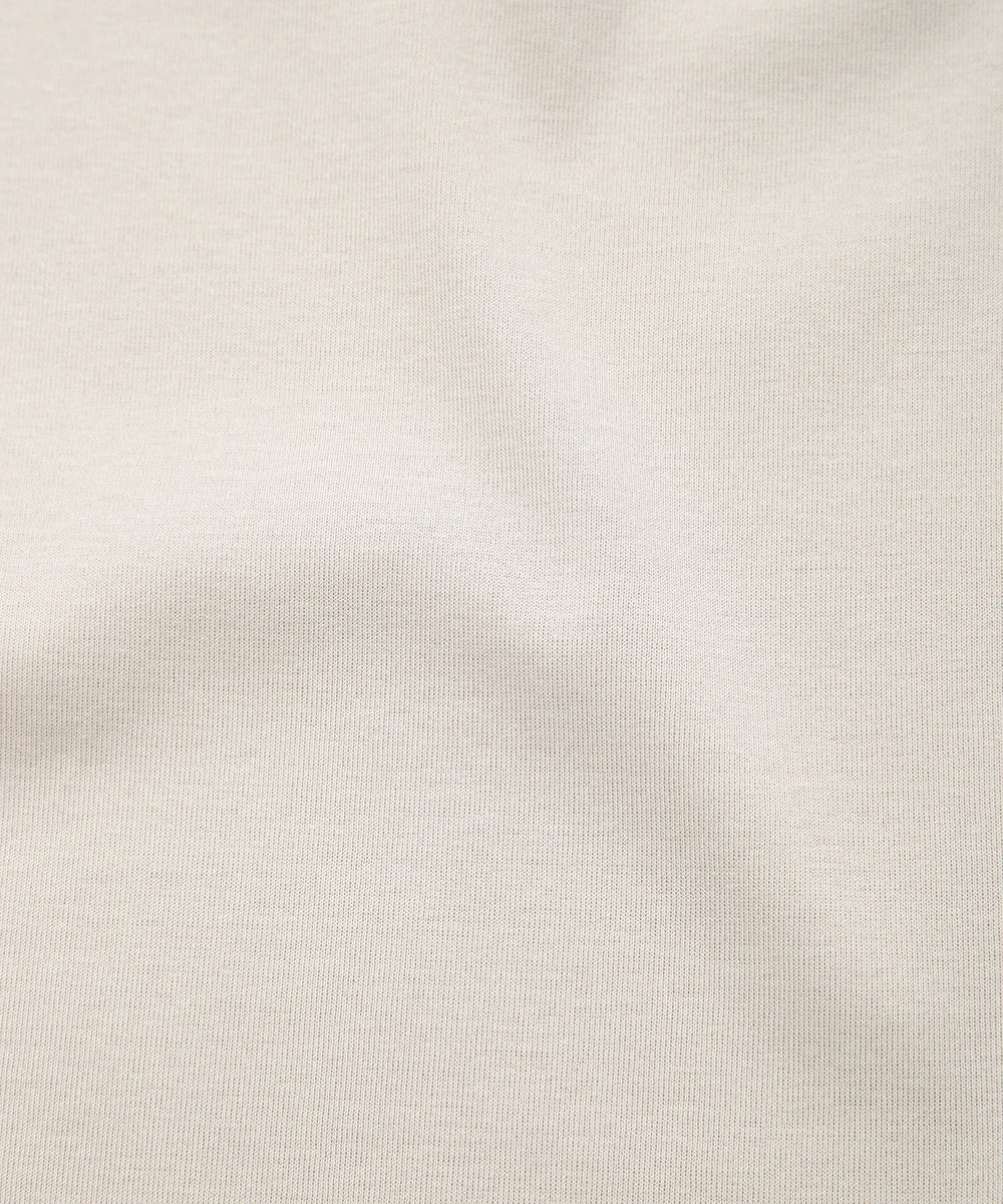 MEN'S BIGI 60/2マーセライズジャージクルーネックTEE ベージュ
