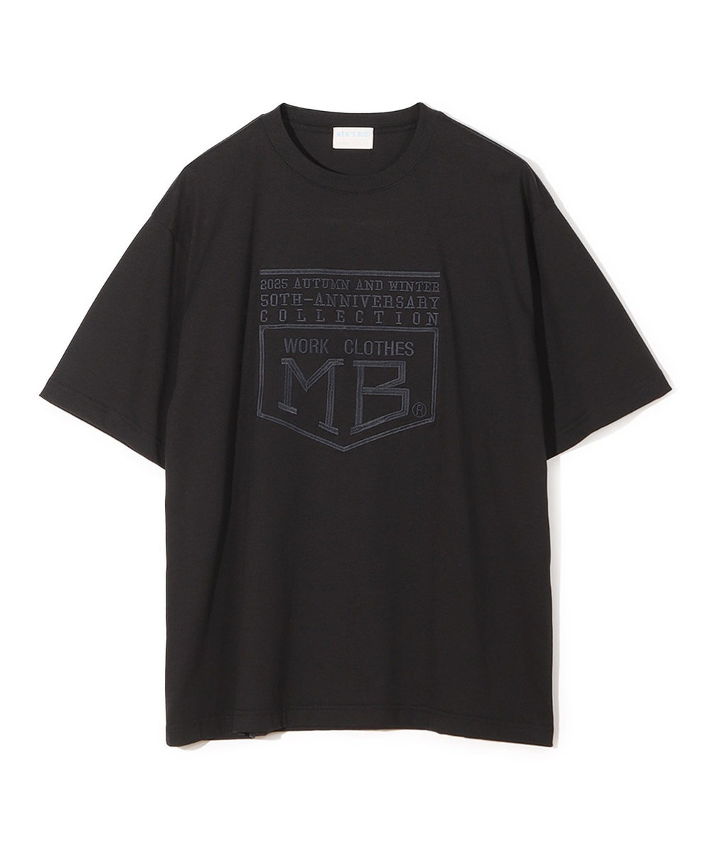 MEN'S BIGI 【50th Anniv . 菊池武夫】LOGO T SHIRTS ブラック