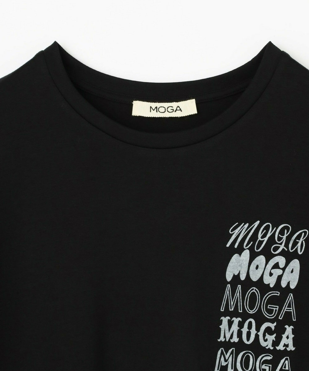 MOGA Lサイズ（大きいサイズ） 【大きいサイズ】SHOGO SEKINE×MOGA コラボプリントT [Various MOGA print1] ブラック