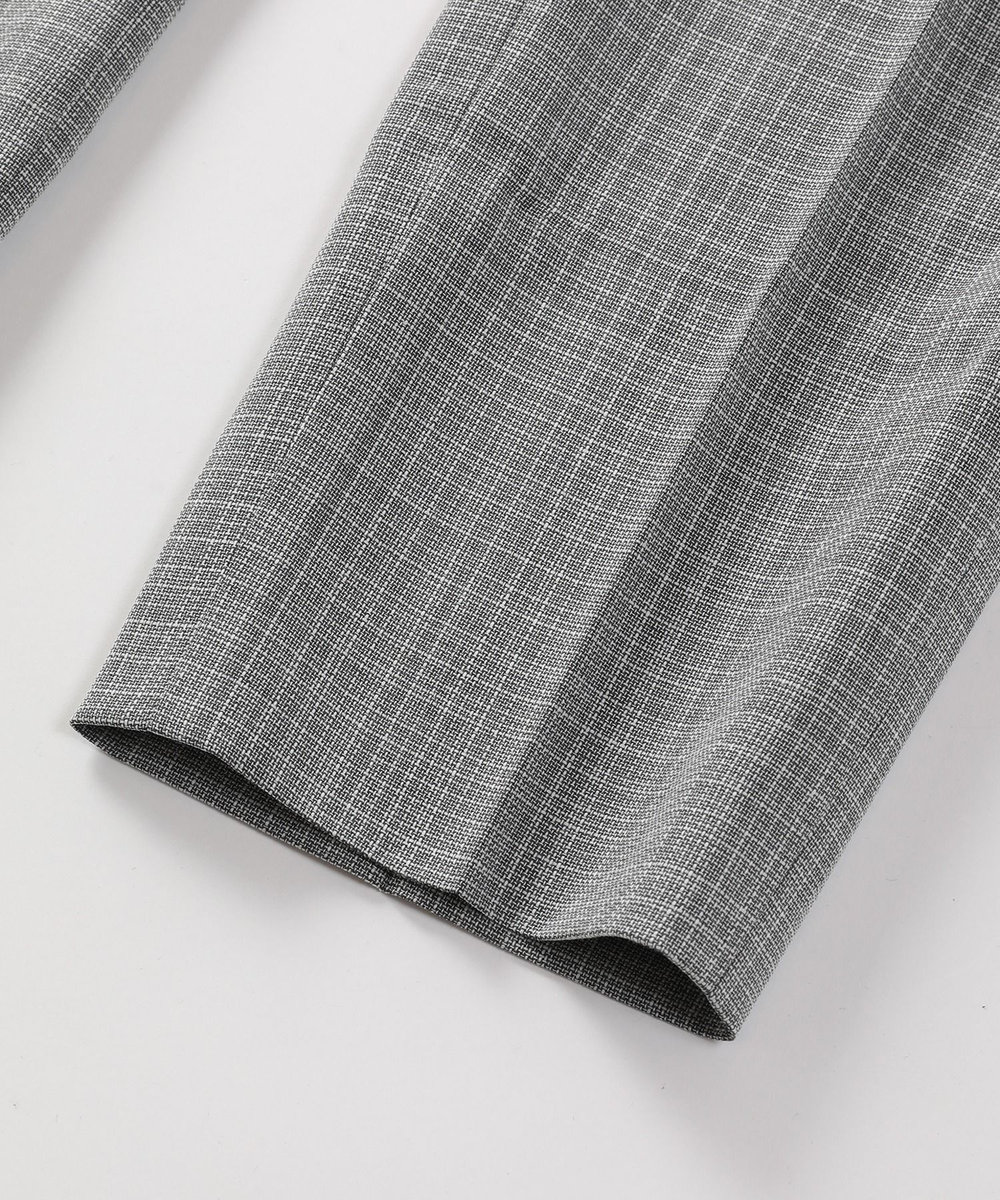 MEN'S BIGI 【ACTIVE TAILOR】ミックスヤーン/ホップサックスラックス ライトグレー
