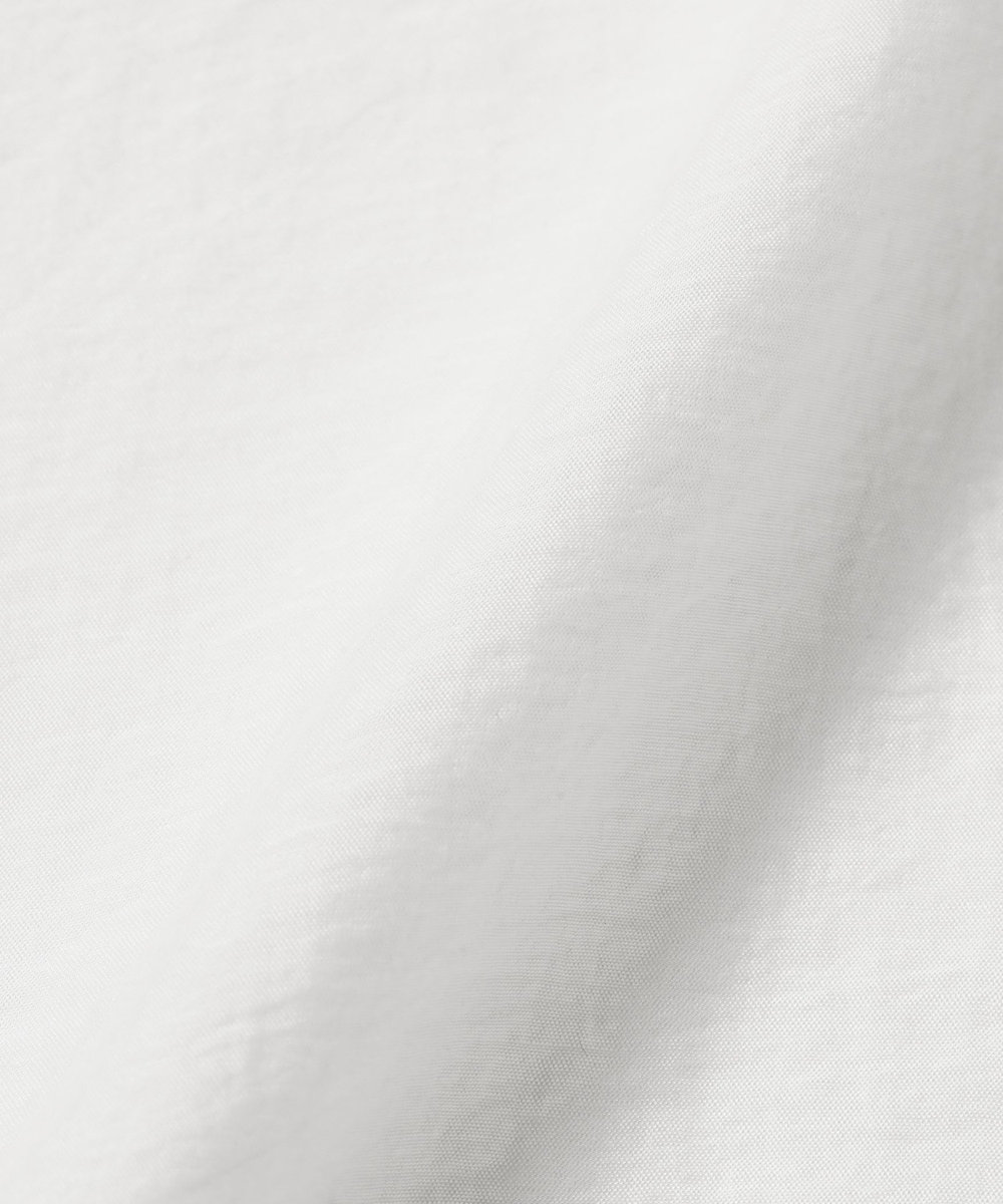 DÉPAREILLÉ SHEER SILK REGULAR COLLAR SHIRT / シアーシルクレギュラーカラーシャツ オフホワイト