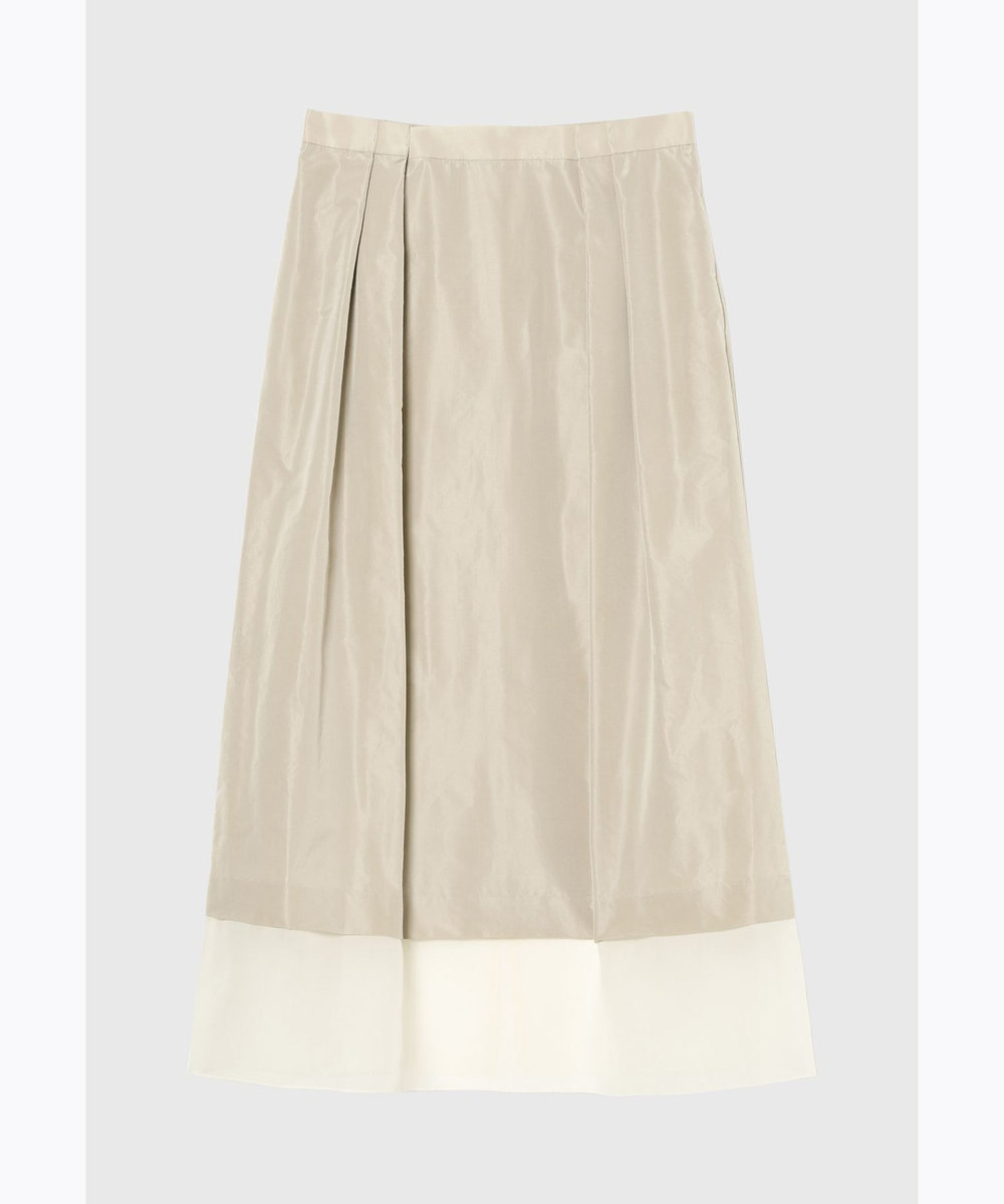 DÉPAREILLÉ SILK ORGANDY SKIRT / シルクオーガンジースカート アイボリー