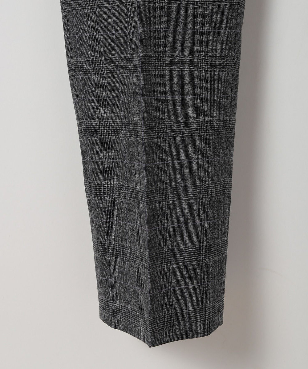 MEN'S BIGI ウールメランジグレンチェックスーツ＜セットアップ＞ グレー