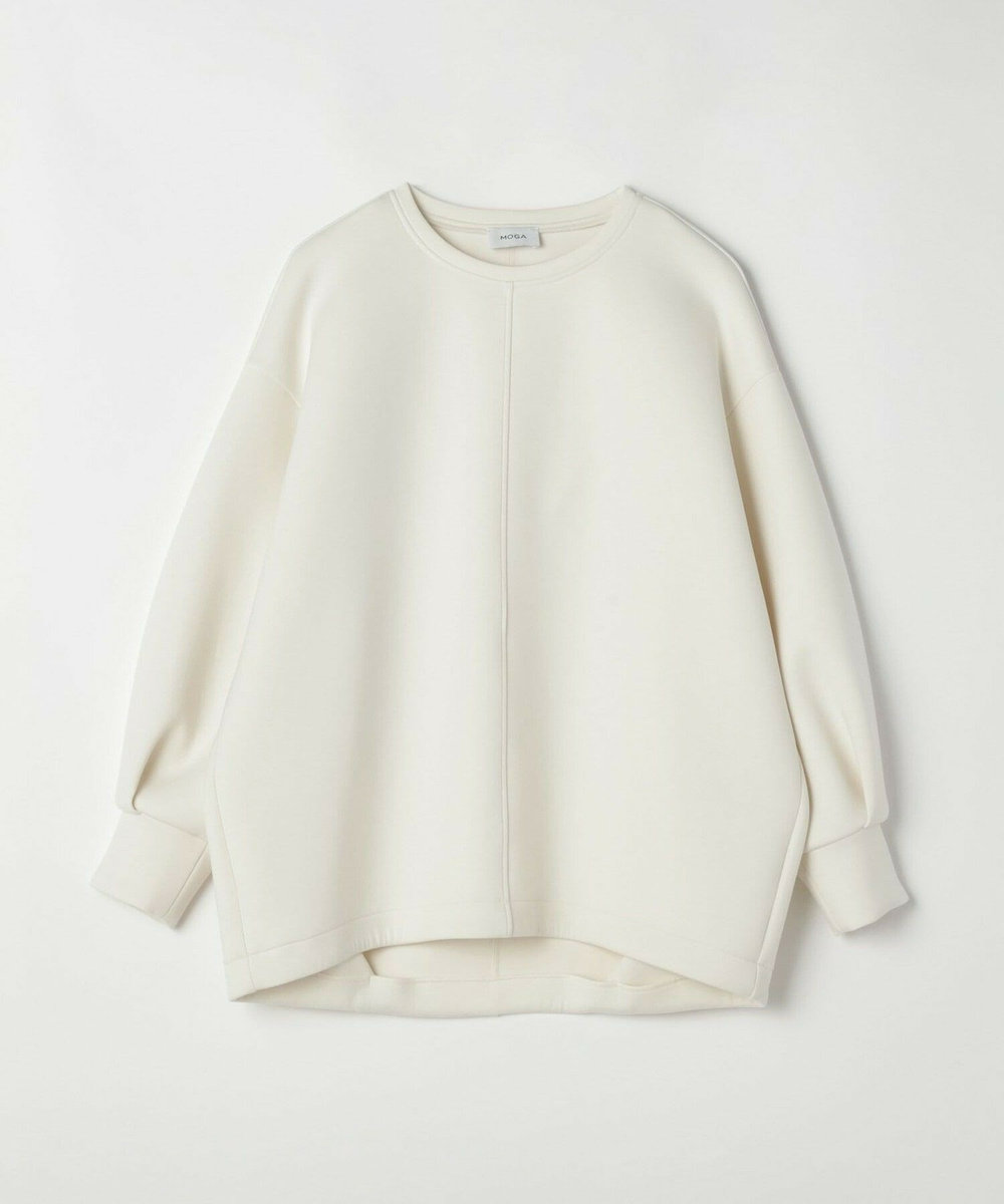 MOGA スポンジダンボールコクーンプルオーバー オフホワイト