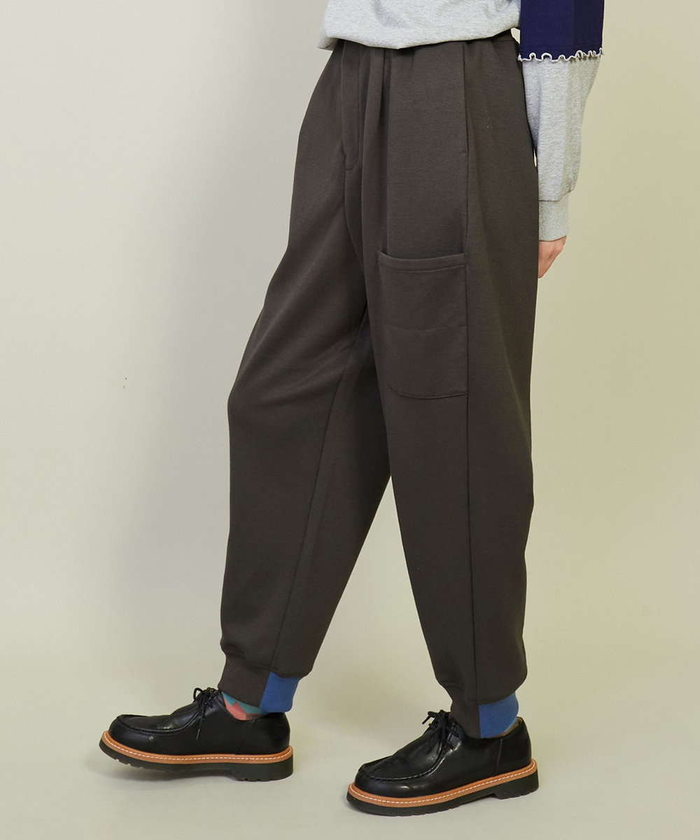 FRAPBOIS スウェットセット パンツ チャコールグレー