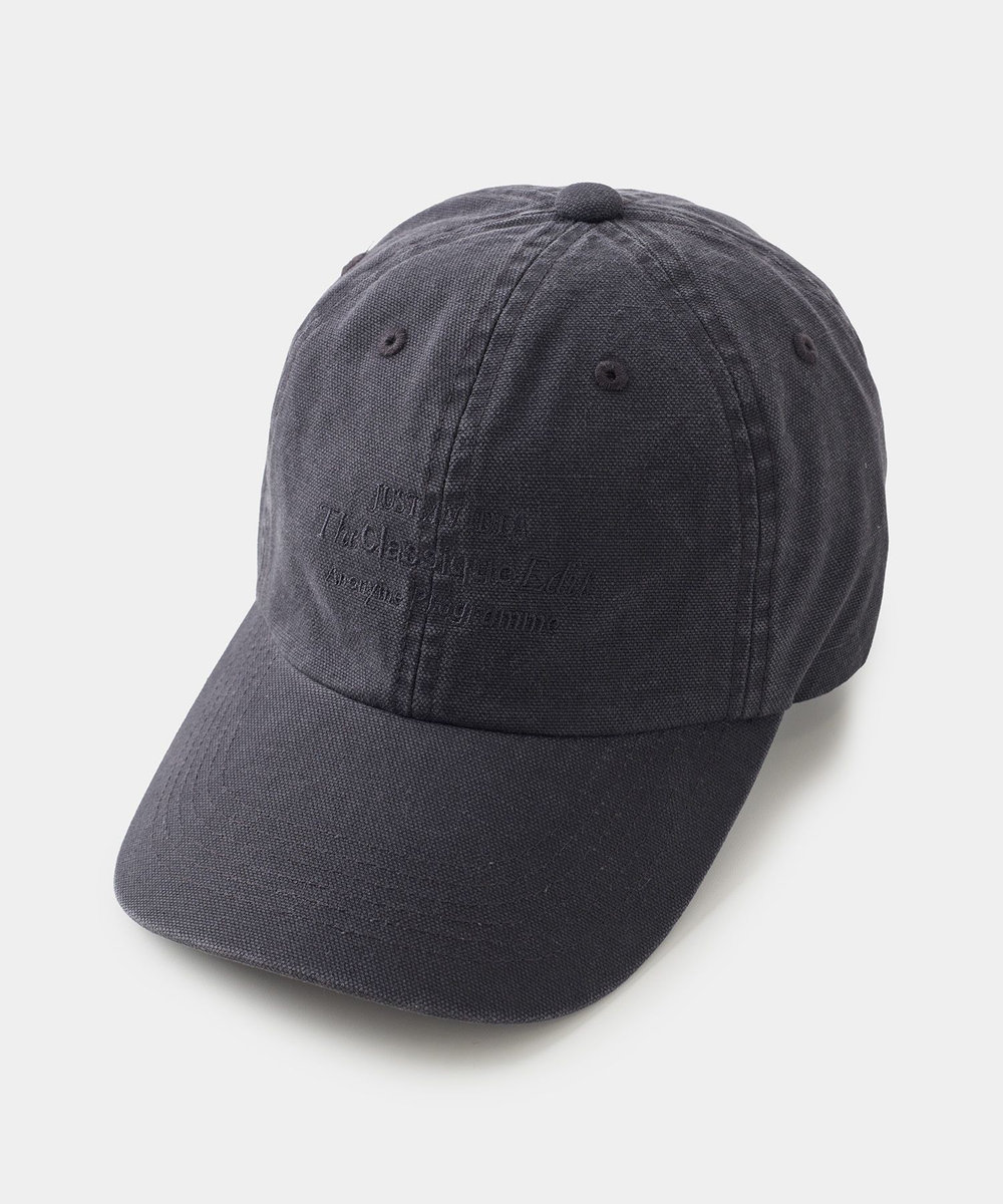 UNION STATION Basiquenti クラシックピグメントロングビルキャップ グレー