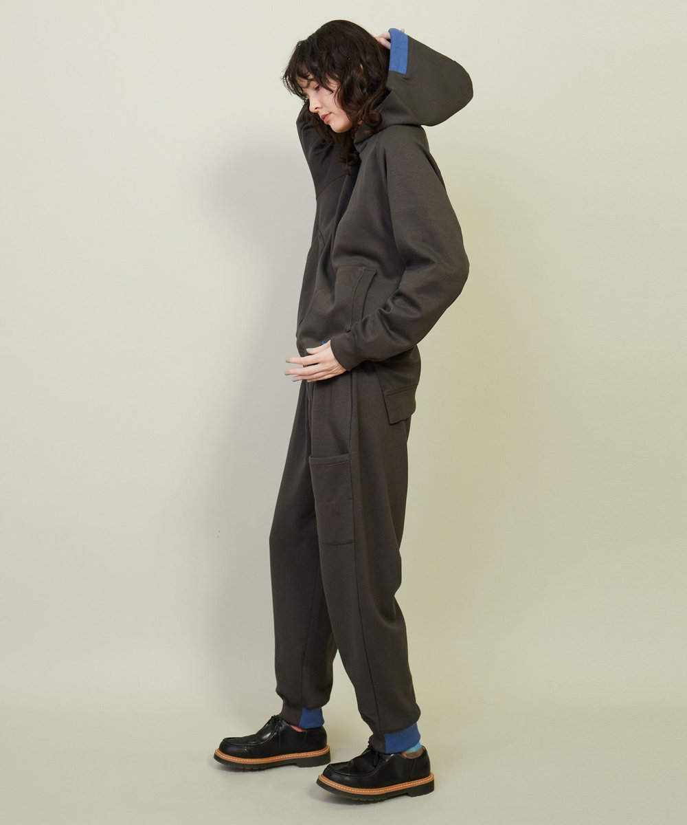 FRAPBOIS スウェットセット パンツ チャコールグレー