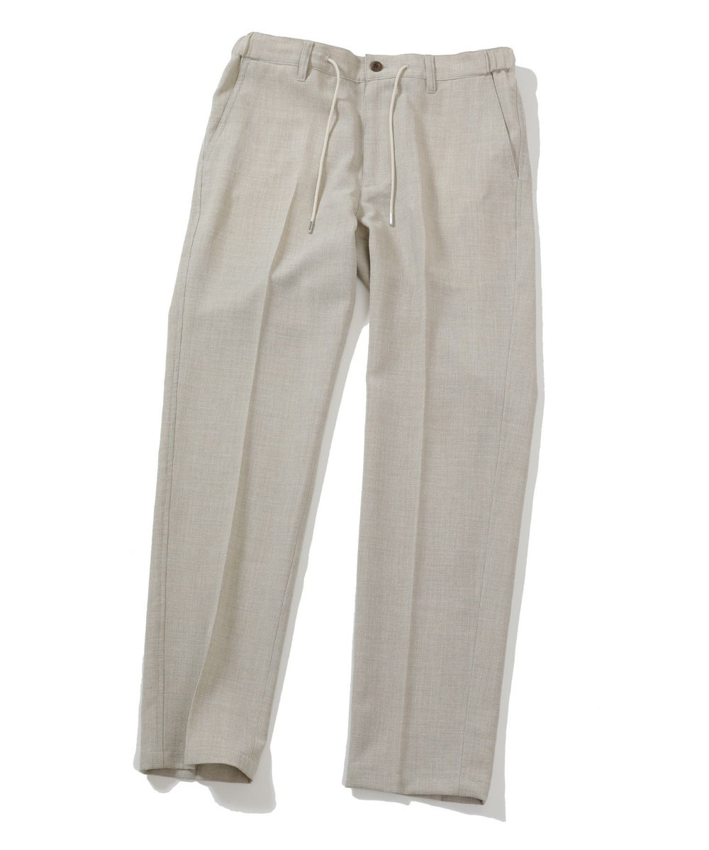 MEN'S BIGI ポリエステルブッチャーストレッチパンツ＜セットアップ対応＞ ベージュ