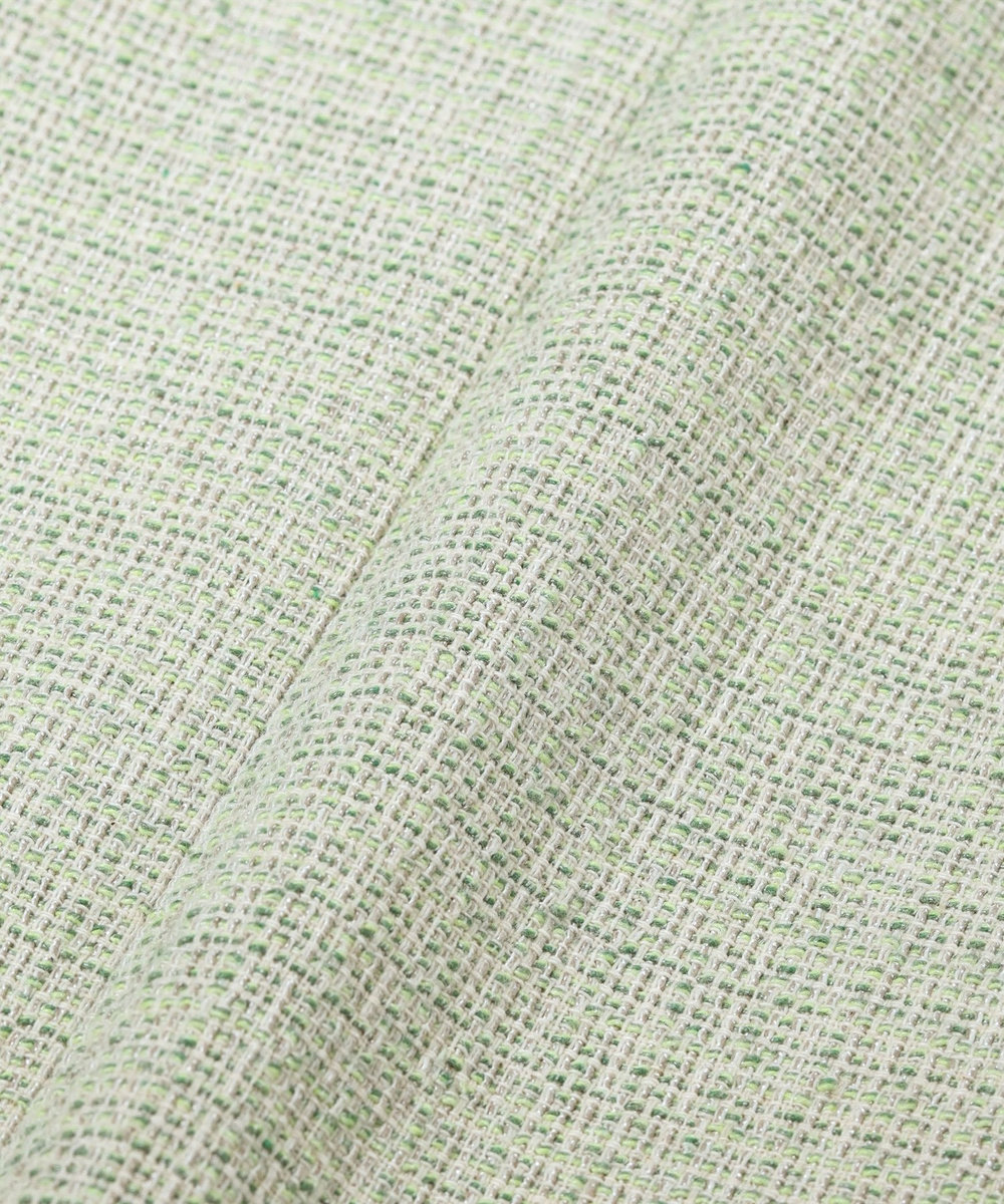 DÉPAREILLÉ SLUB TWEED GILET / スラブツィードジレ グリーン