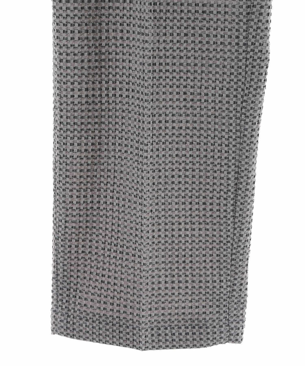 MEN'S BIGI 3Dサッカープリントストレッチパンツ<EASY CARE> グレー
