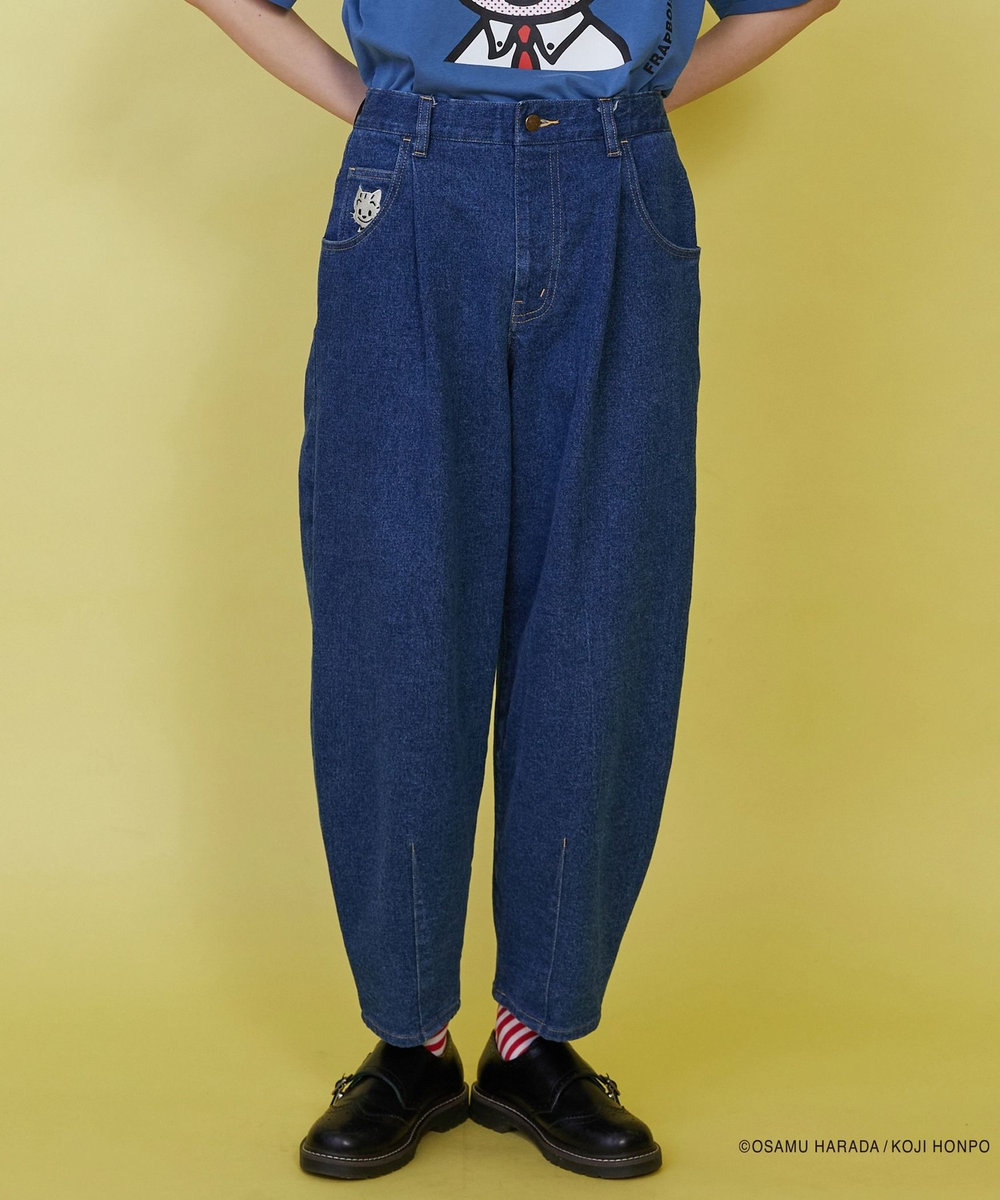 FRAPBOIS OSAMU GOODS デニムパンツ ブルー