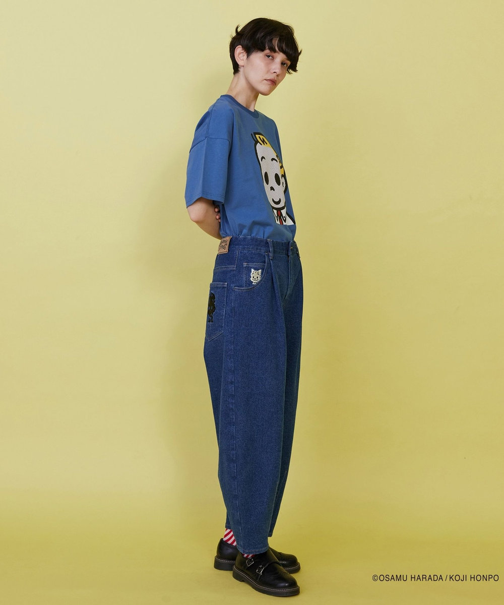 FRAPBOIS OSAMU GOODS デニムパンツ ブルー