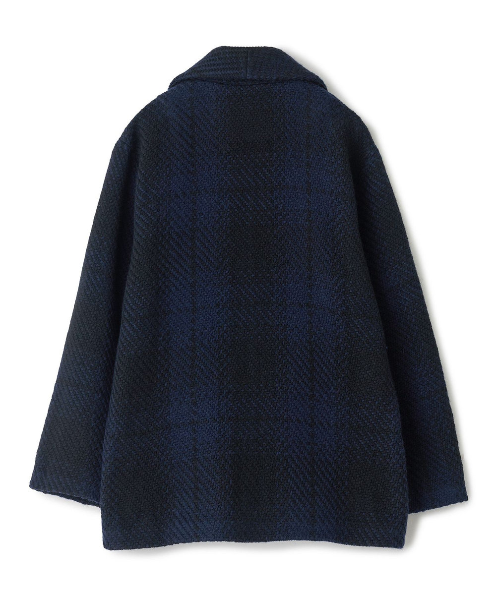 MEN'S BIGI 《John Braniganコラボ》ショールカラーニットジャケット ネイビー