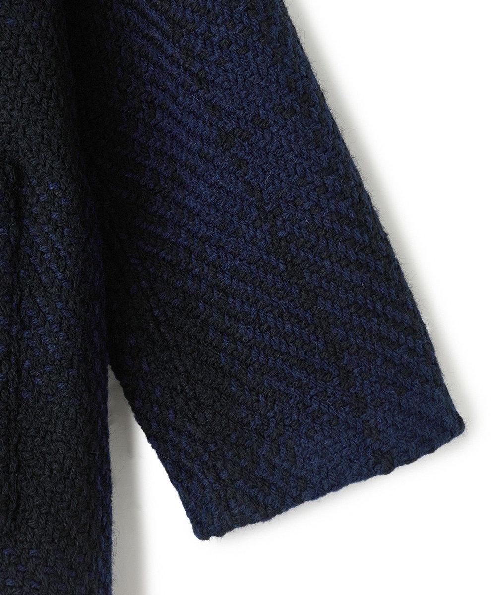 MEN'S BIGI 《John Braniganコラボ》ショールカラーニットジャケット ネイビー