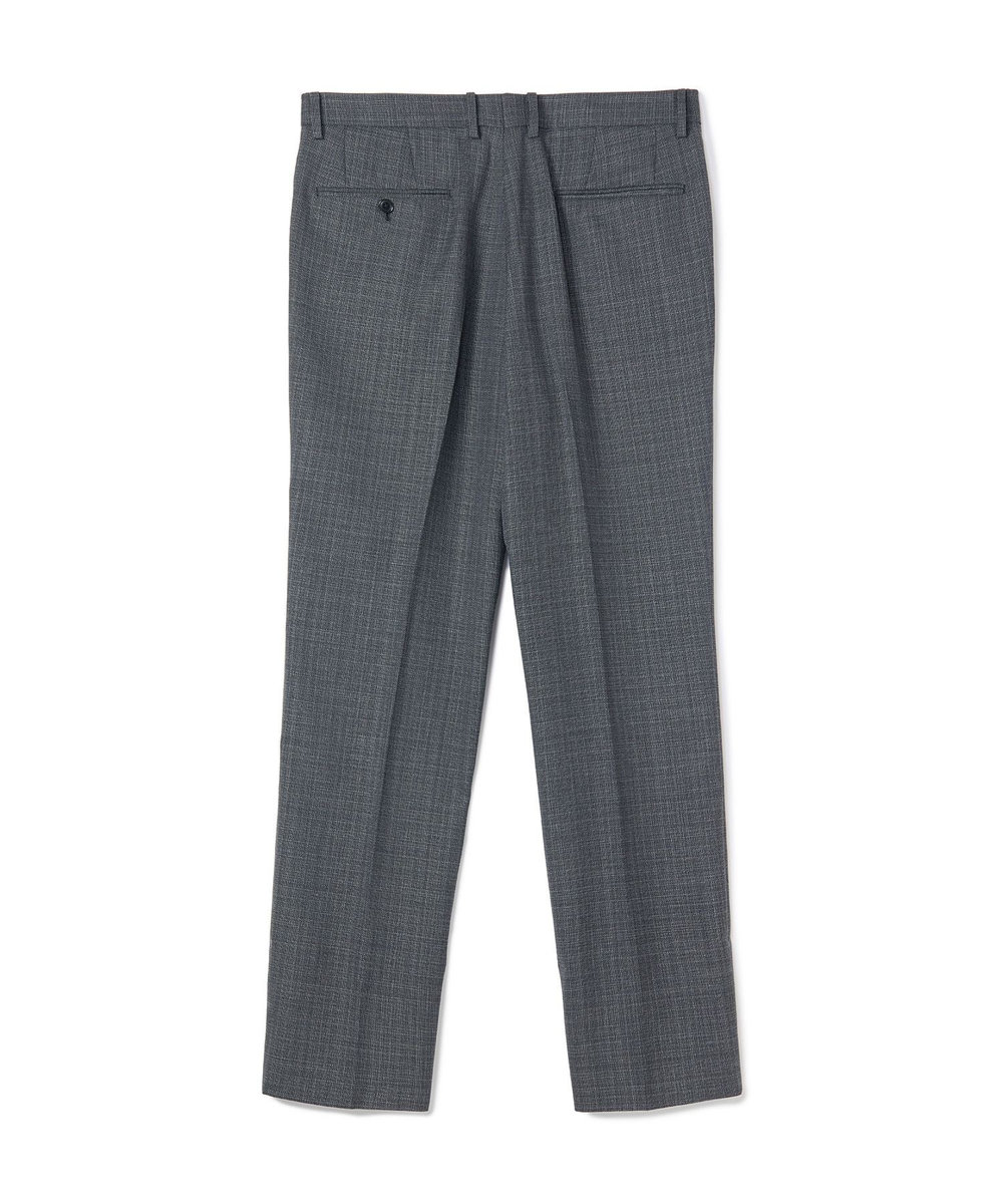 MEN'S BIGI ミックスヤーン/ホップサックスラックス グレー