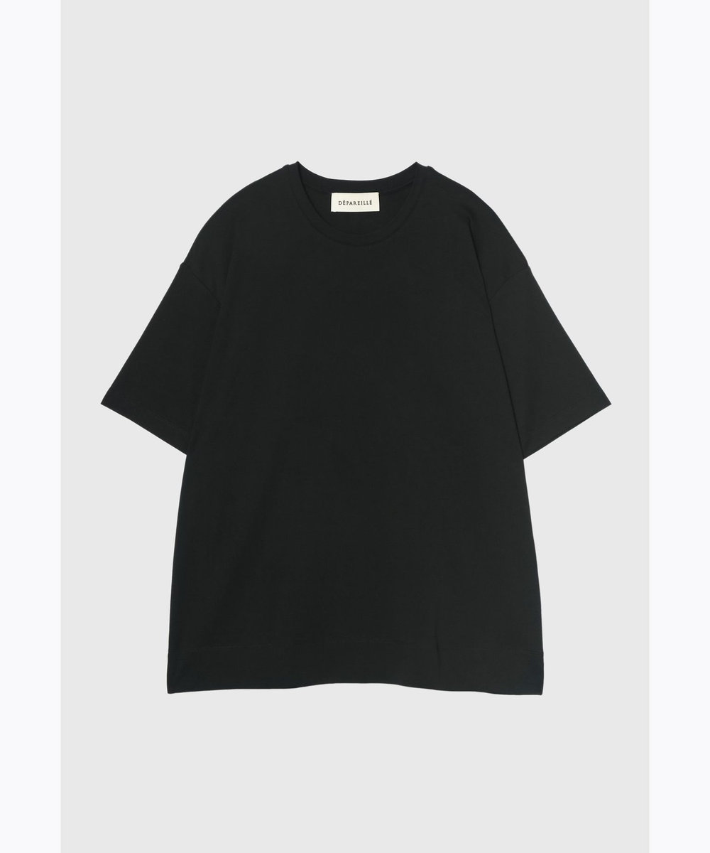 DÉPAREILLÉ LOTUS BIG SIZE T SHIRT / ロータスビッグサイズTシャツ ブラック