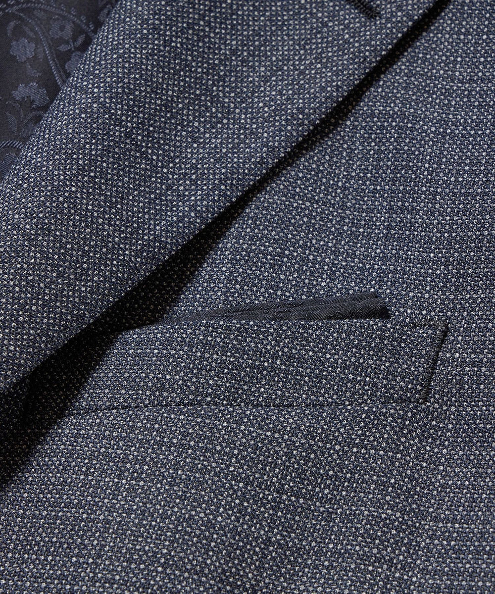 MEN'S BIGI 【ACTIVE TAILOR】ミックスヤーン/ホップサックジャケット＜セットアップ・スリーピース対応＞ グレー