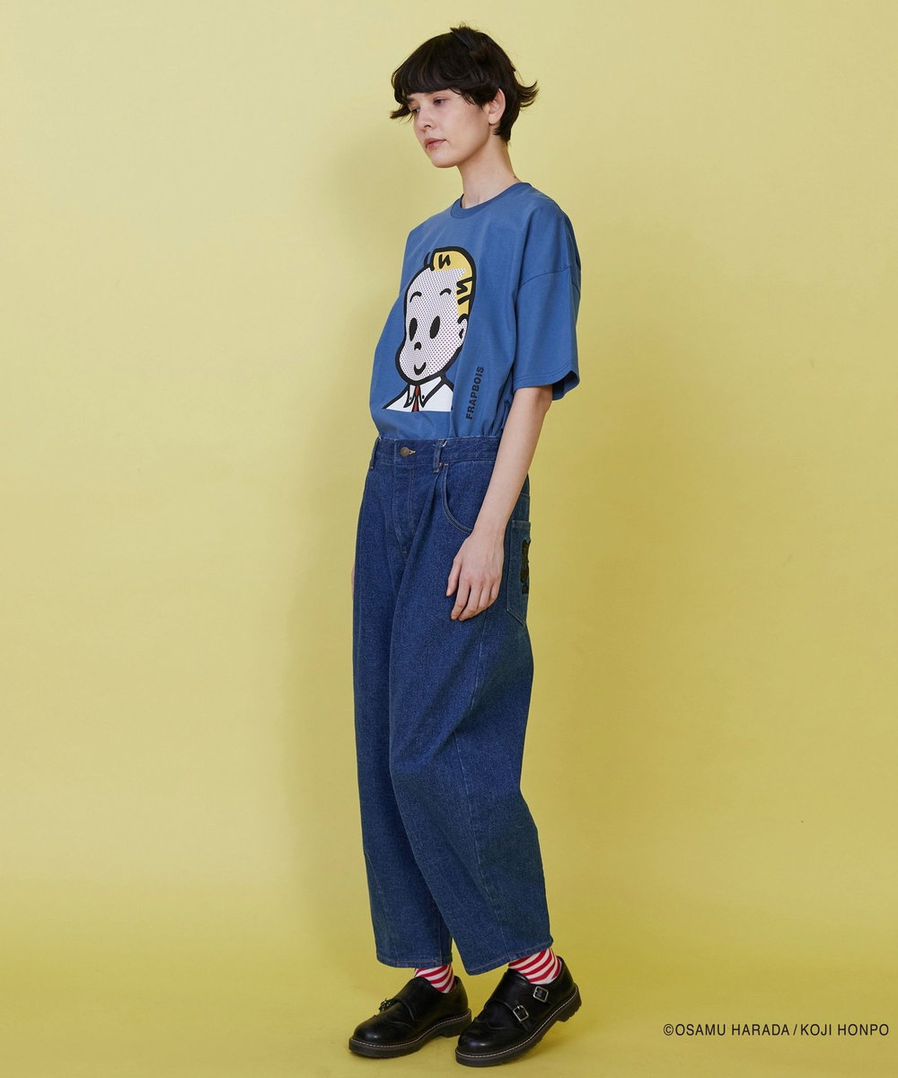 FRAPBOIS OSAMU GOODS デニムパンツ ブルー