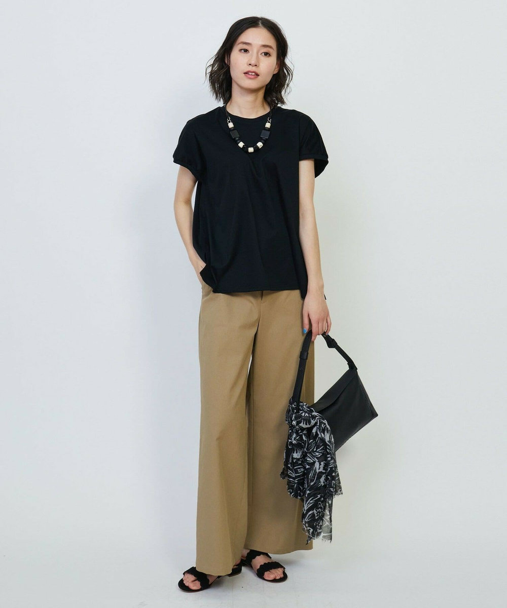 L'EQUIPE mabel モノトーンミックスネックレス ブラック