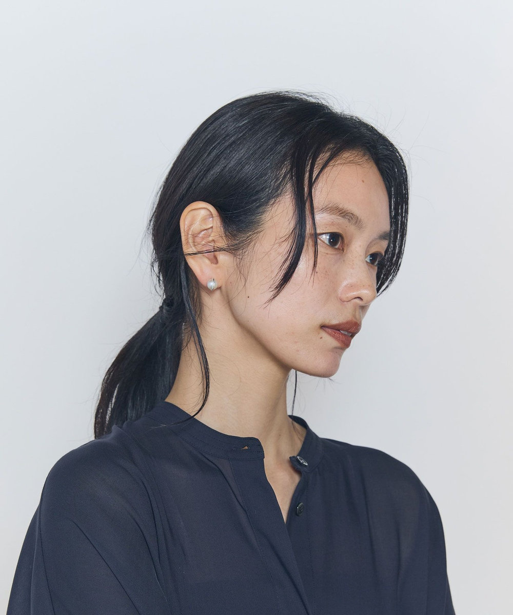 1er Arrondissement ＜Lemme./レム＞"Samsara Pearl"ピアス シルバー