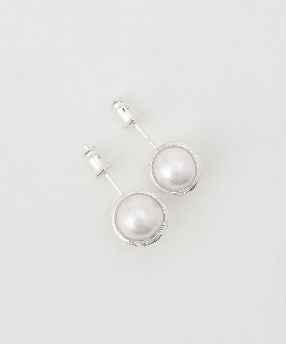 1er Arrondissement ＜Lemme./レム＞"Samsara Pearl"ピアス シルバー