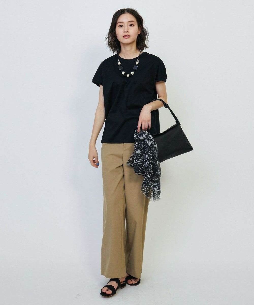 L'EQUIPE mabel モノトーンミックスネックレス ブラック