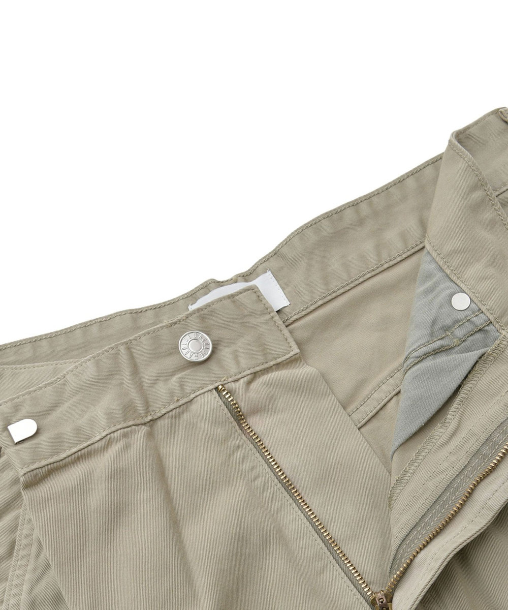 1er Arrondissement ＜AGOLDE （エーゴールド―イー）＞“VANA FOLD JEAN"デニムパンツ（ベージュ） ベージュ