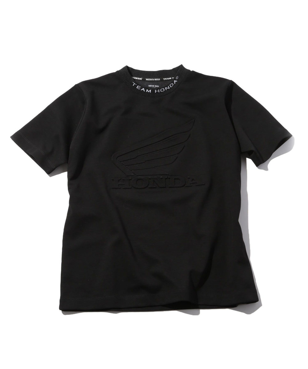 MEN'S BIGI 【HONDA / ホンダ】別注 バイクエンブレムTEE ブラック