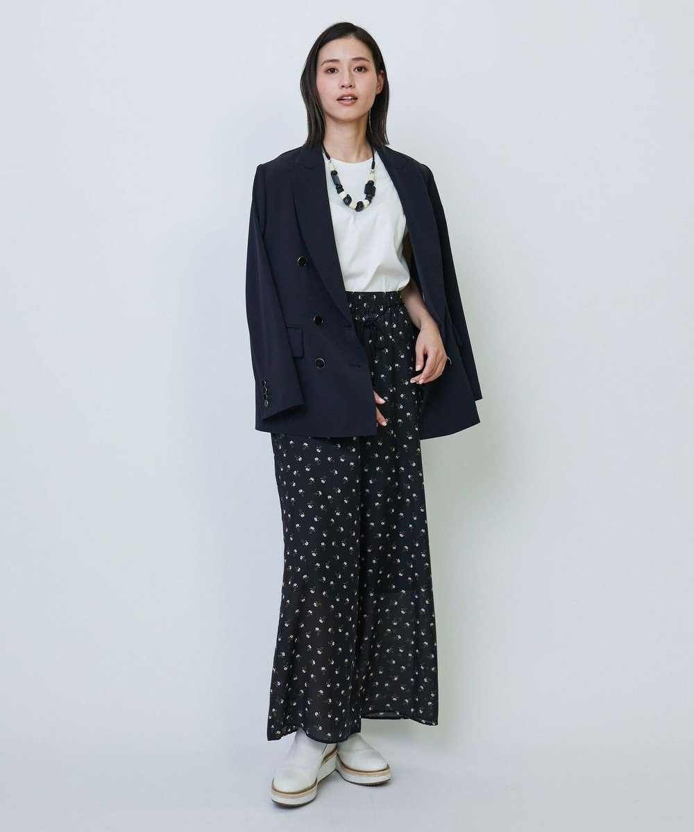 L'EQUIPE mabel モノトーンミックスネックレス ブラック