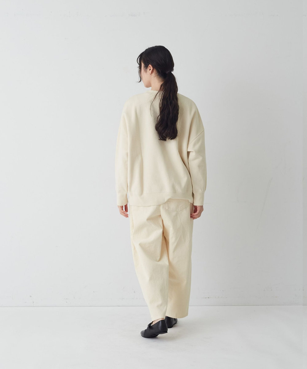congés payés ADIEU TRISTESSE 《ナガノチサトさんコラボ》裏毛プルオーバー ベージュ系その他