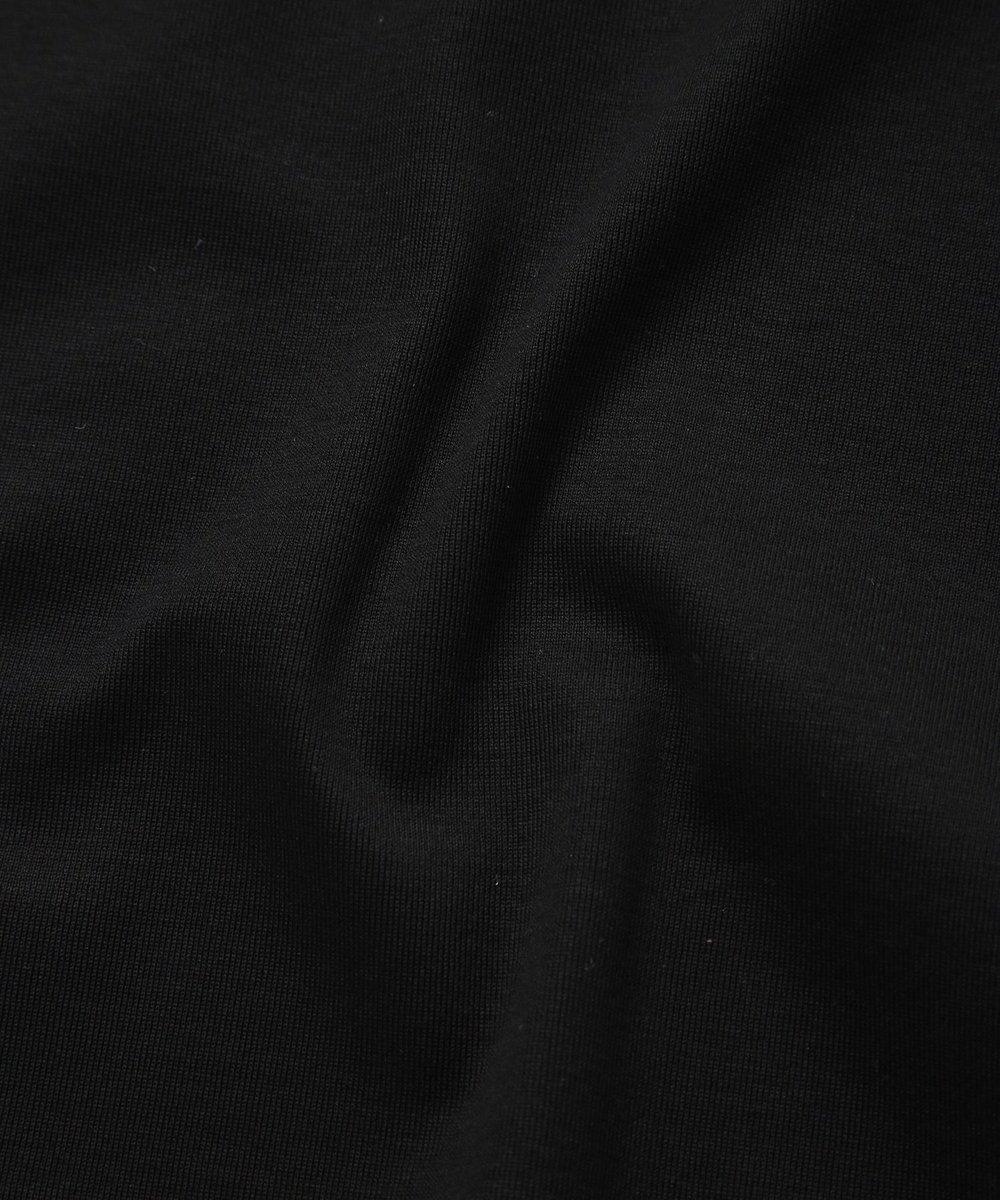 MEN'S BIGI 60/2マーセライズジャージクルーネックTEE ブラック