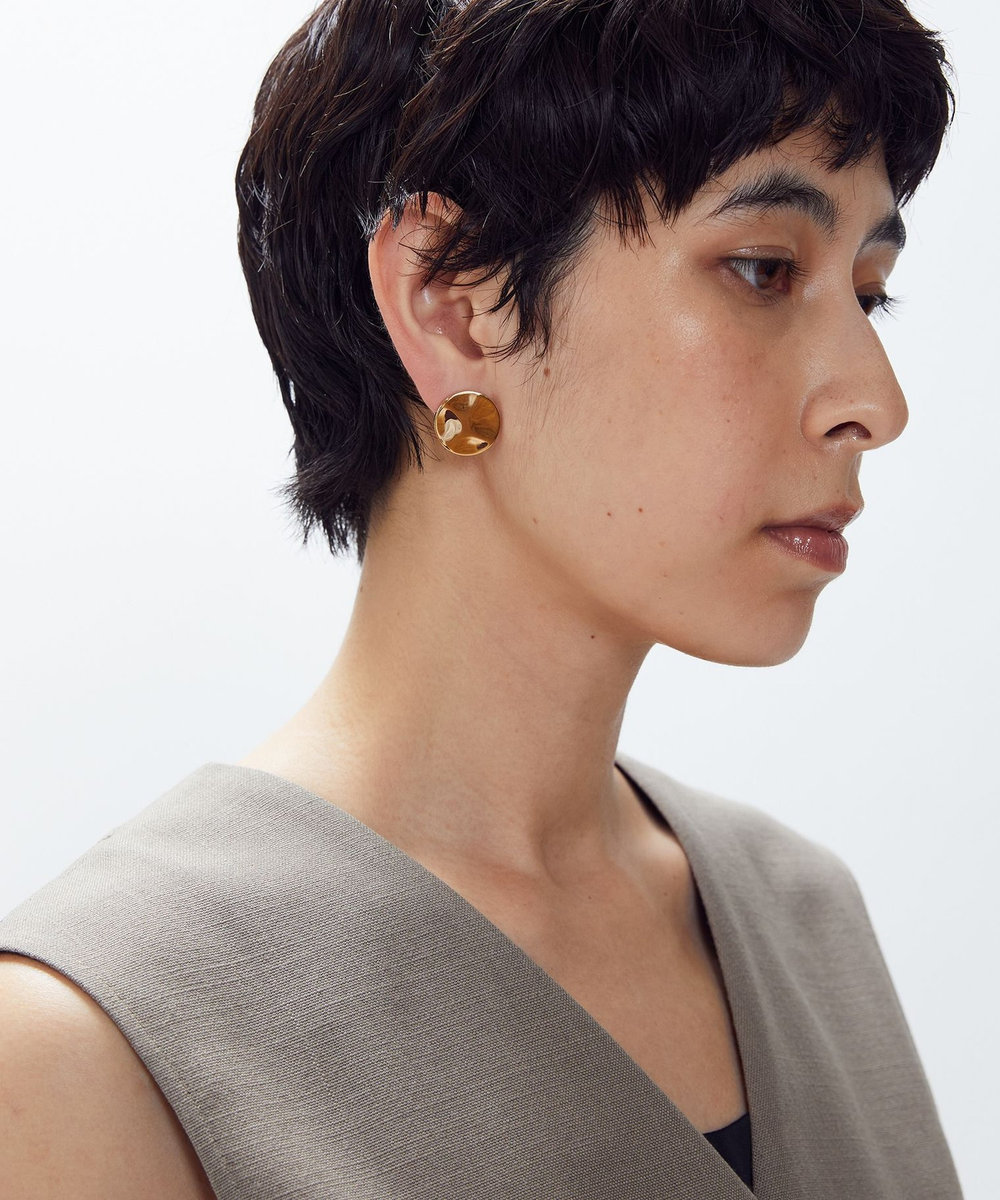 1er Arrondissement 【WEB限定】＜PHILIPPE AUDIBERT (フィリップオーディベール)＞"Sola"ピアス（ゴールド） ゴールド