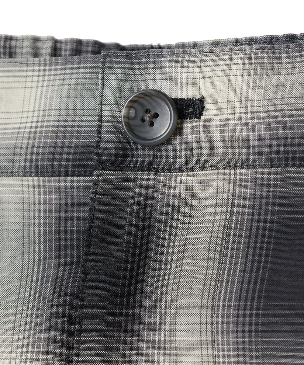 MEN'S BIGI SMART MERINO/ヴィスコースリネン 2タックイージーパンツ＜軽量/通気性＞＜ストレッチ＞ ブラック