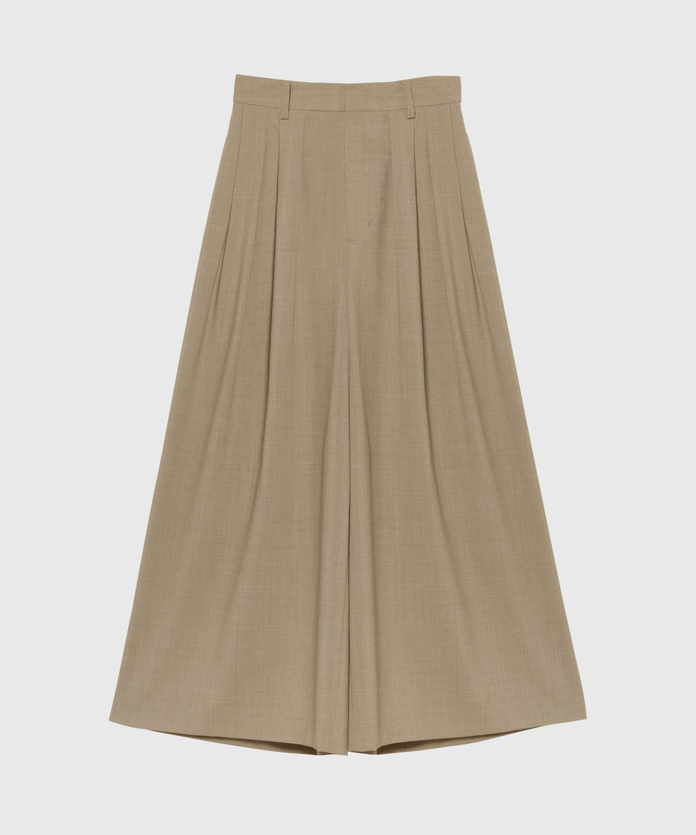 DÉPAREILLÉ TROPICAL WOOL SUPER WIDE PANTS / トロピカルウールスーパーワイドパンツ ベージュ