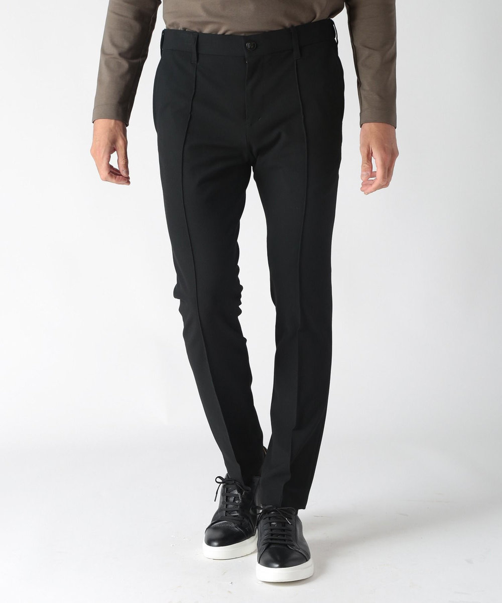 MEN'S BIGI 【ACTIVE TAILOR】360°ストレッチスラックス ブラック