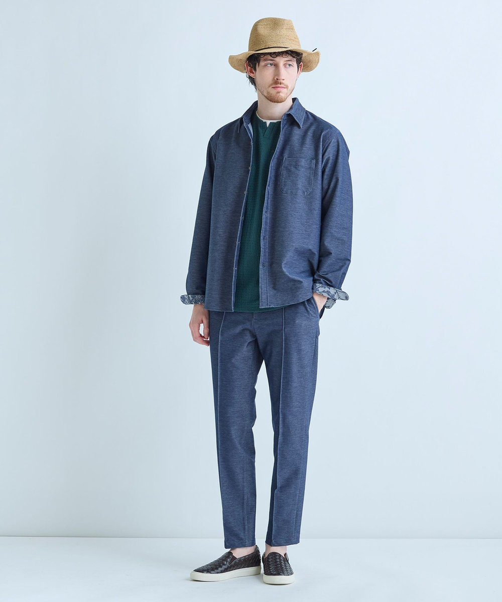 MEN'S BIGI ラフィアサマーハット ベージュ系その他