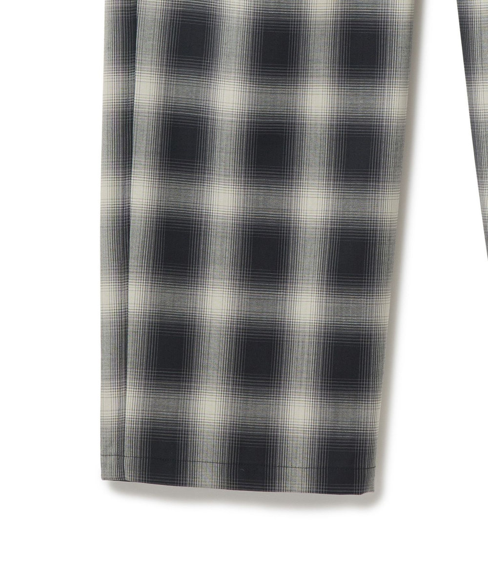 MEN'S BIGI SMART MERINO/ヴィスコースリネン 2タックイージーパンツ＜軽量/通気性＞＜ストレッチ＞ ブラック
