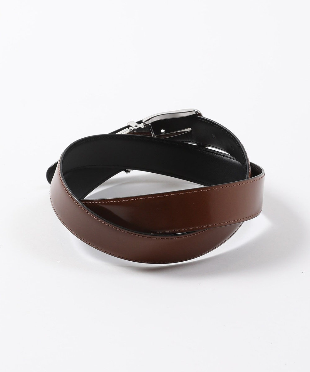 MEN'S BIGI アドバンレザードレスベルト キャメル